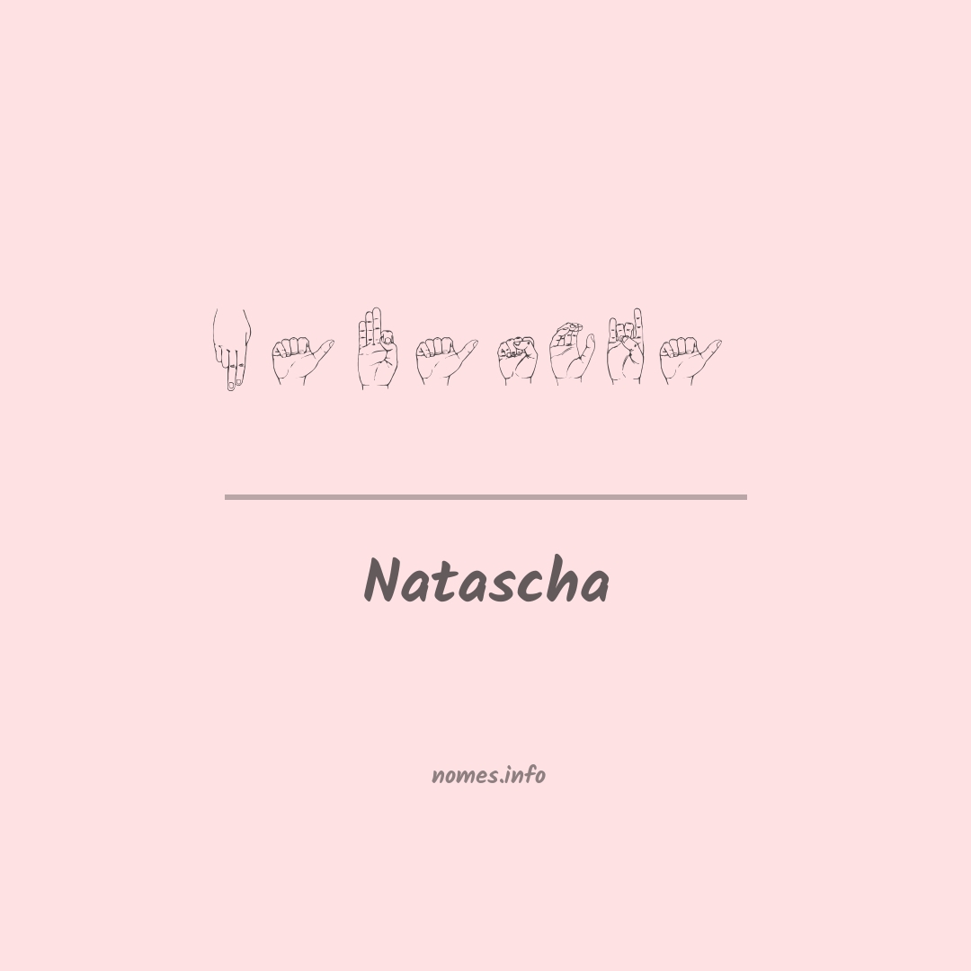 Natascha em Libras