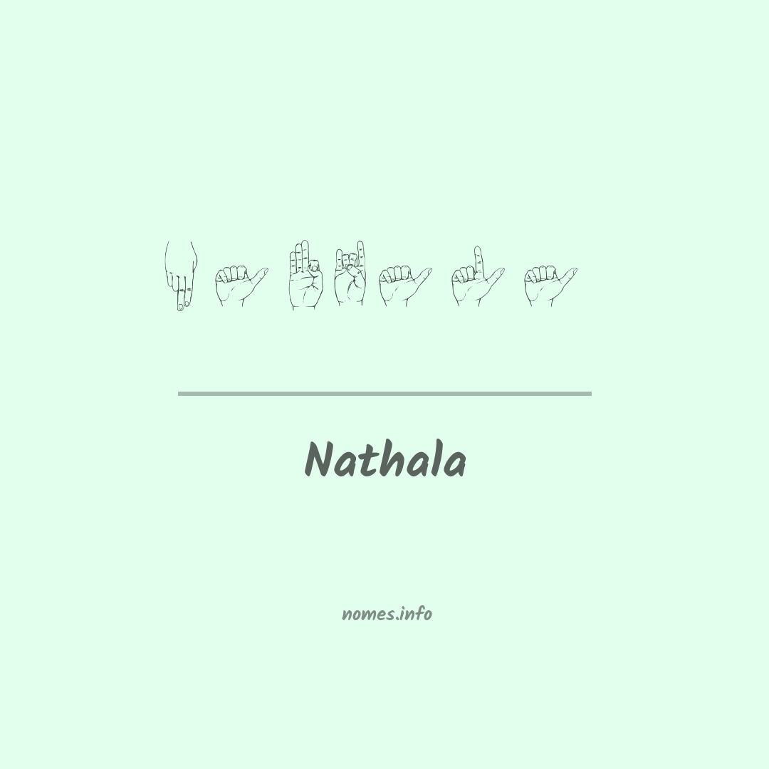 Nathala em Libras Nathala em Libras