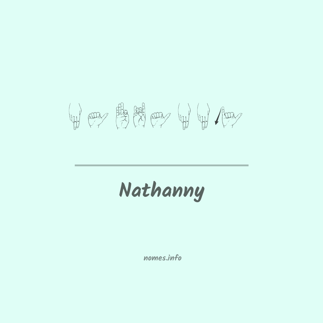 Nathanny em Libras