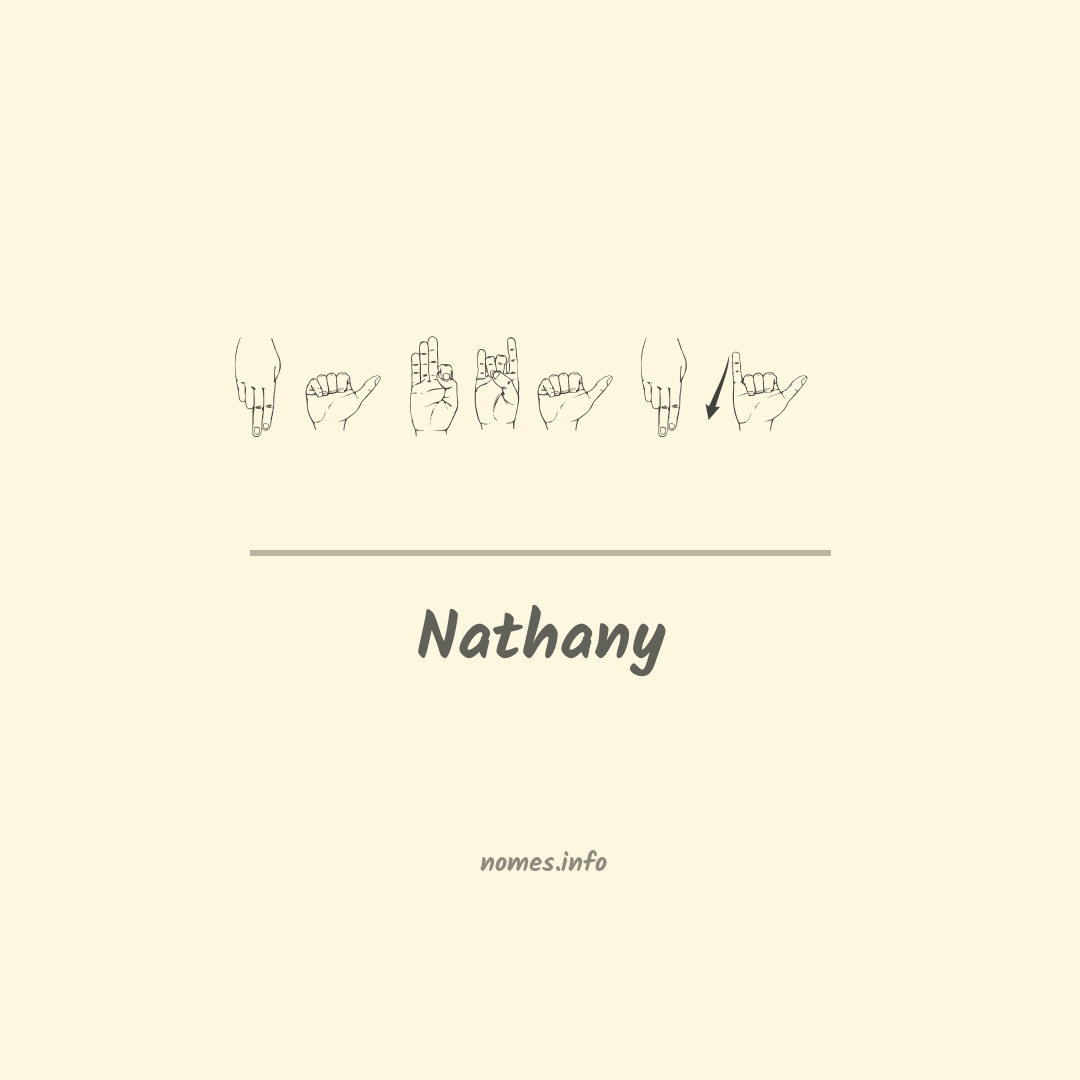 Nathany em Libras