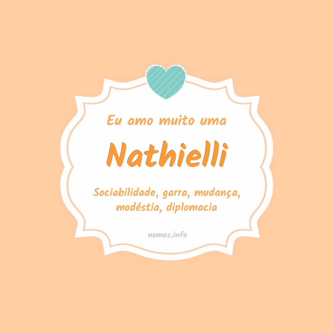 Eu amo muito Nathielli Eu amo muito Nathielli