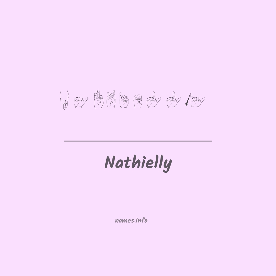 Nathielly em Libras Nathielly em Libras
