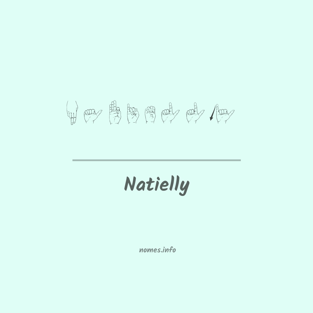 Natielly em Libras Natielly em Libras