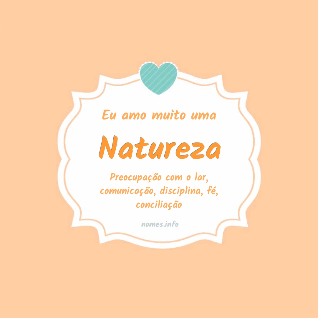 Eu amo muito Natureza Eu amo muito Natureza