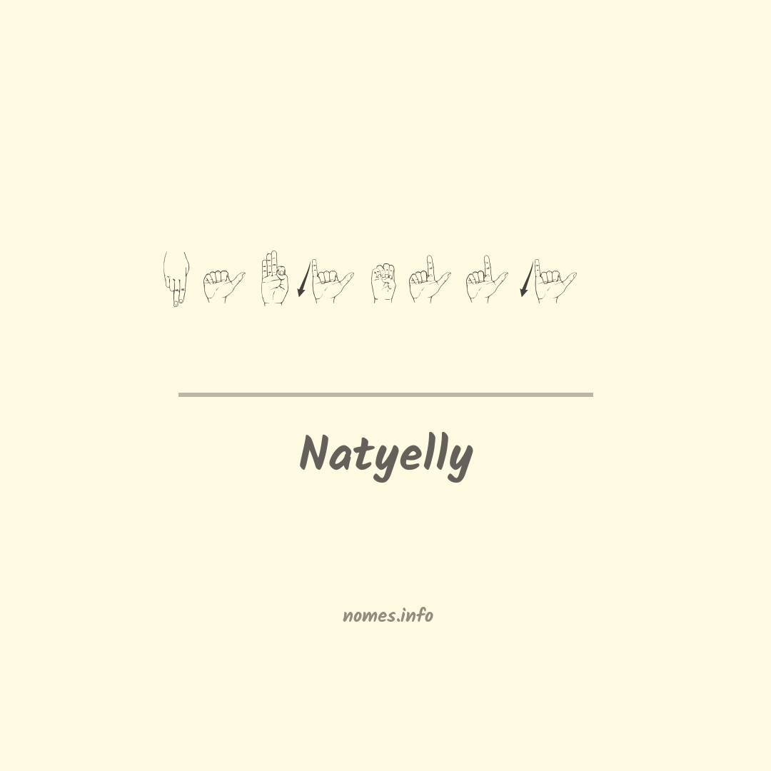 Natyelly em Libras Natyelly em Libras