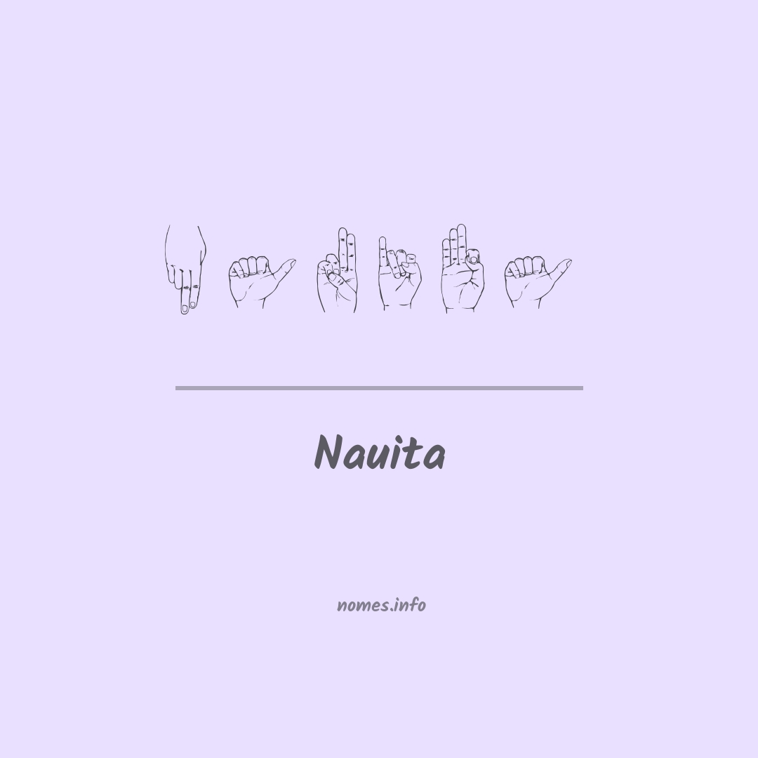 Nauita em Libras