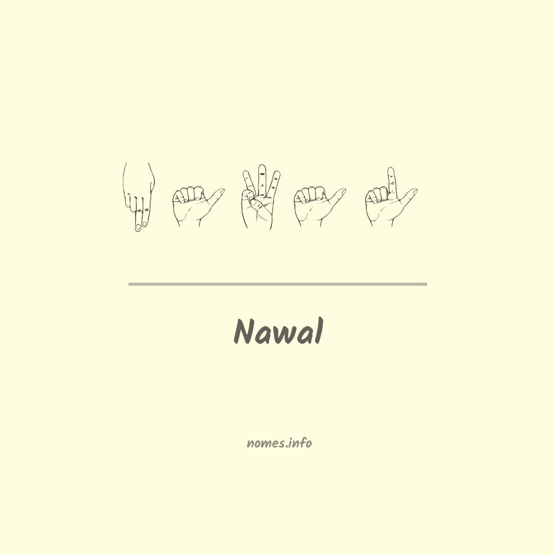 Nawal em Libras