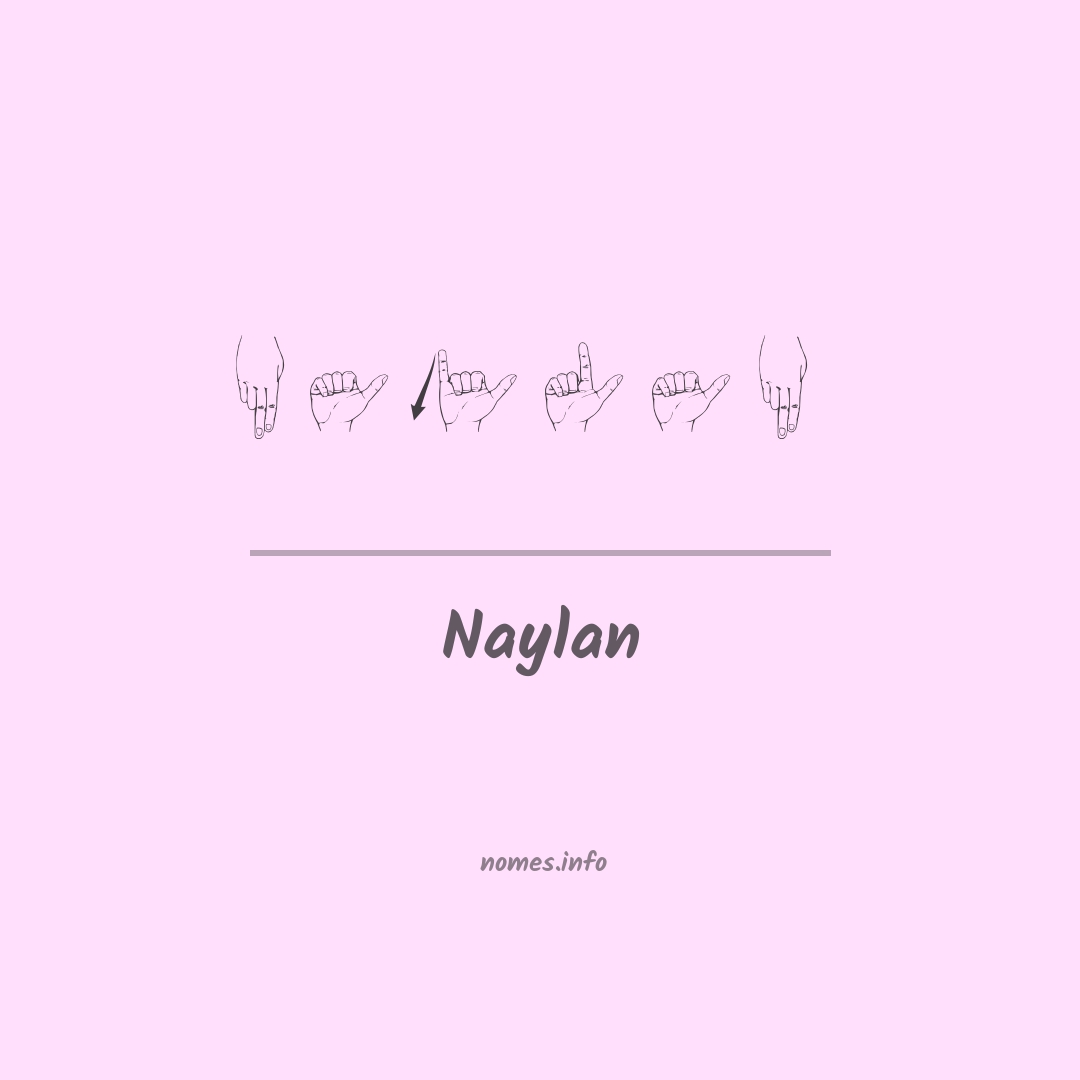 Naylan em Libras