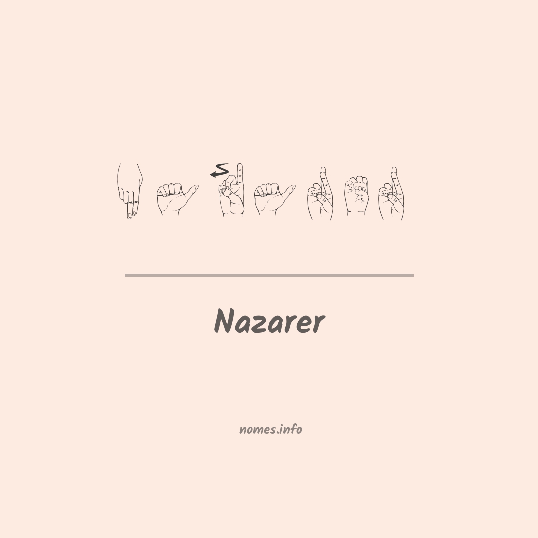 Nazarer em Libras