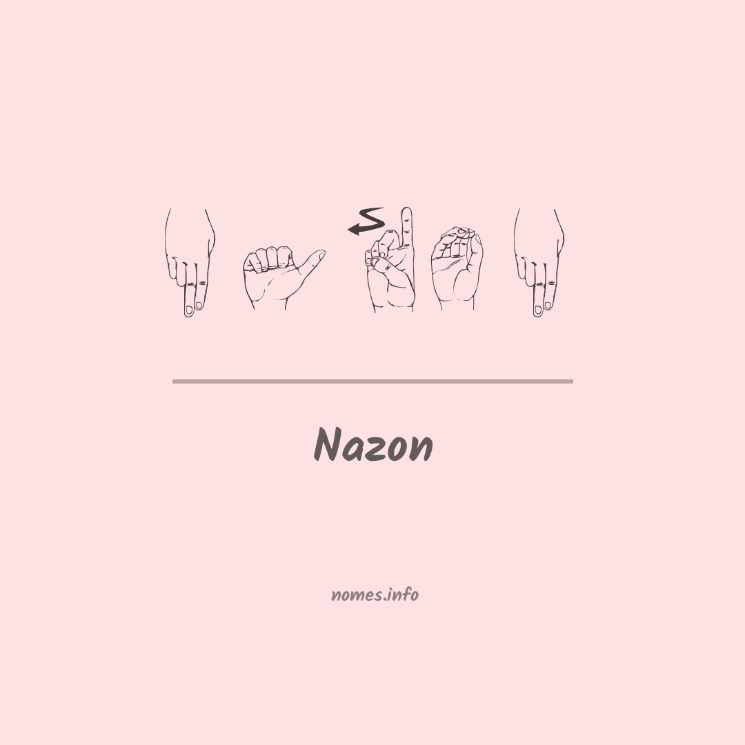 Nazon em Libras