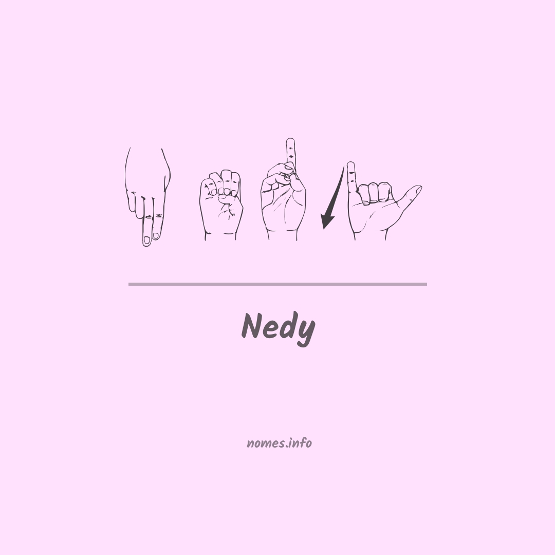 Nedy em Libras