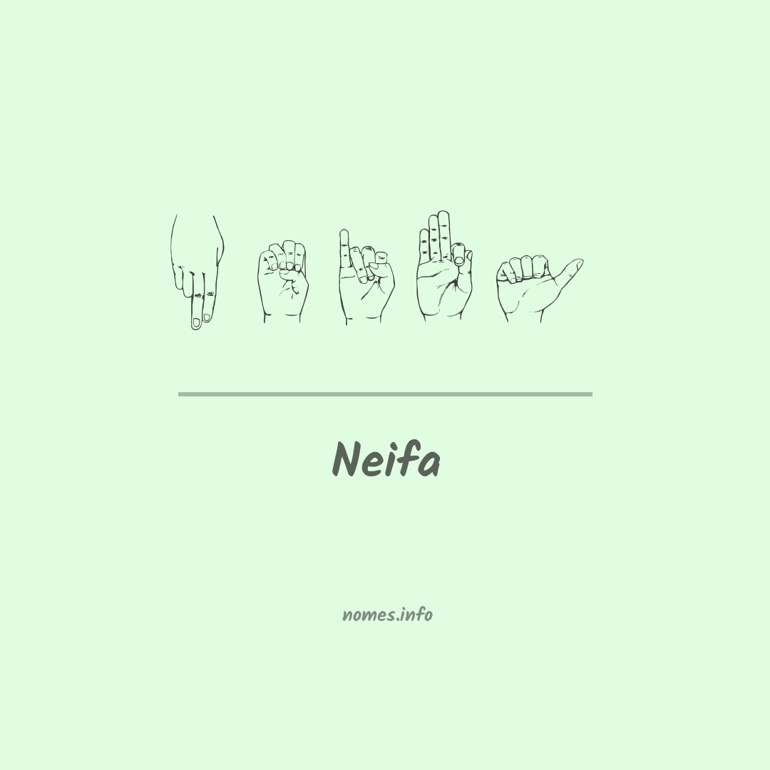 Neifa em Libras