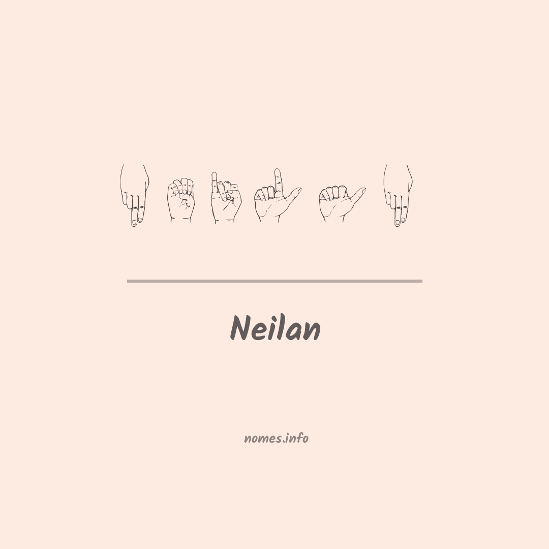 Neilan em Libras