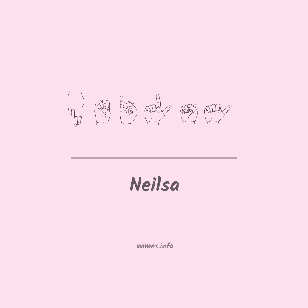 Neilsa em Libras