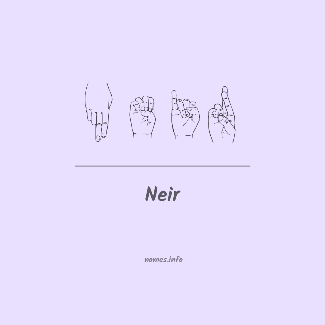 Neir em Libras