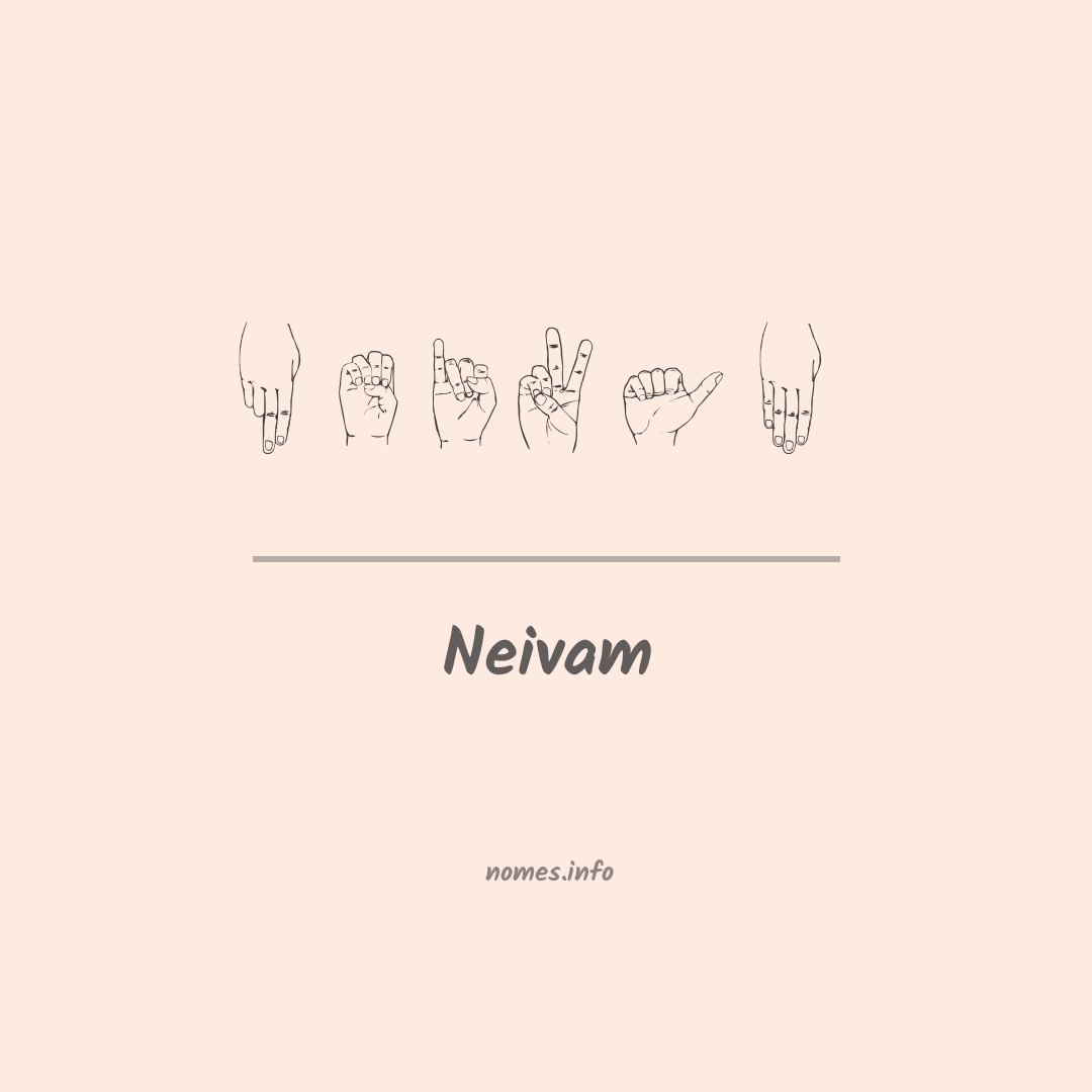 Neivam em Libras