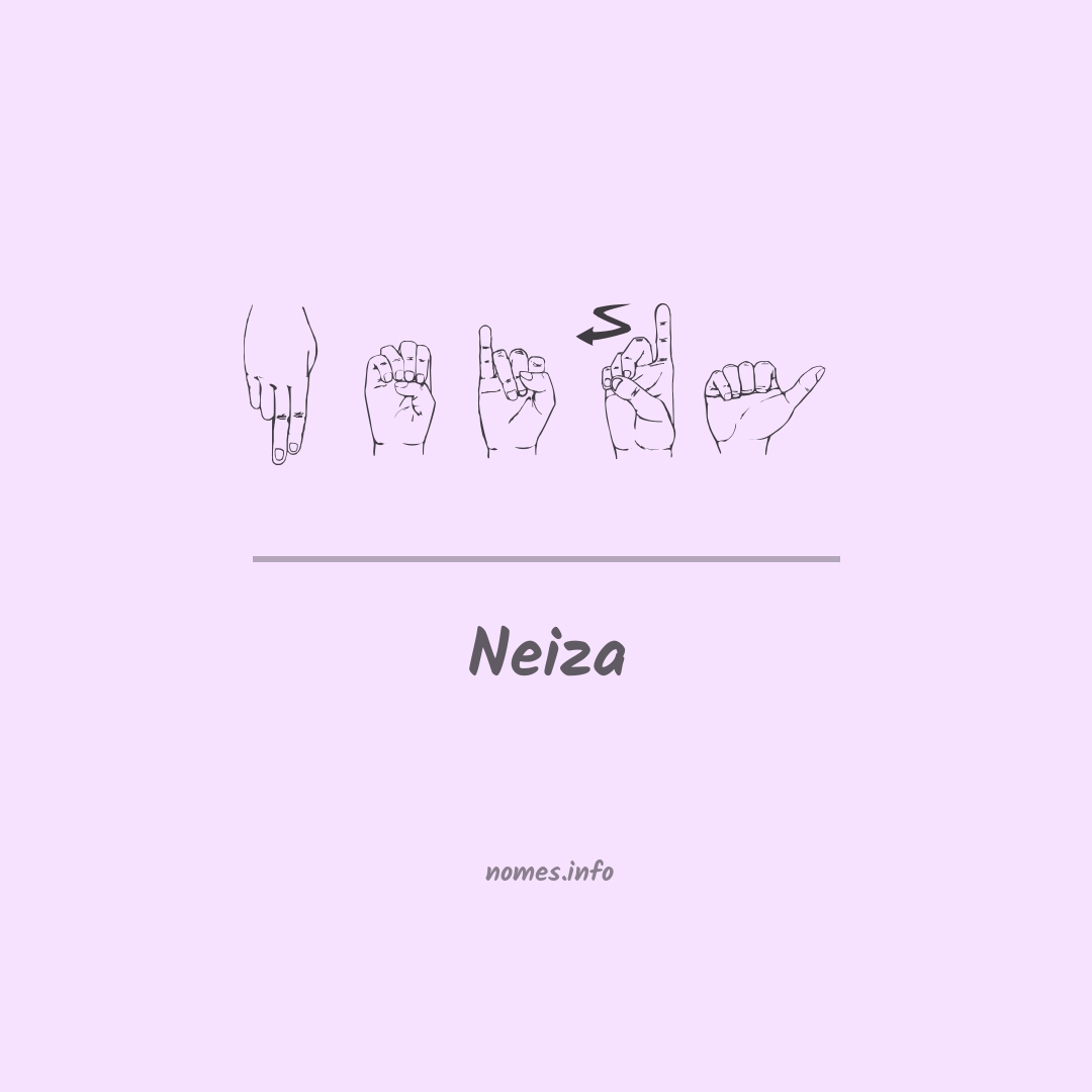 Neiza em Libras Neiza em Libras