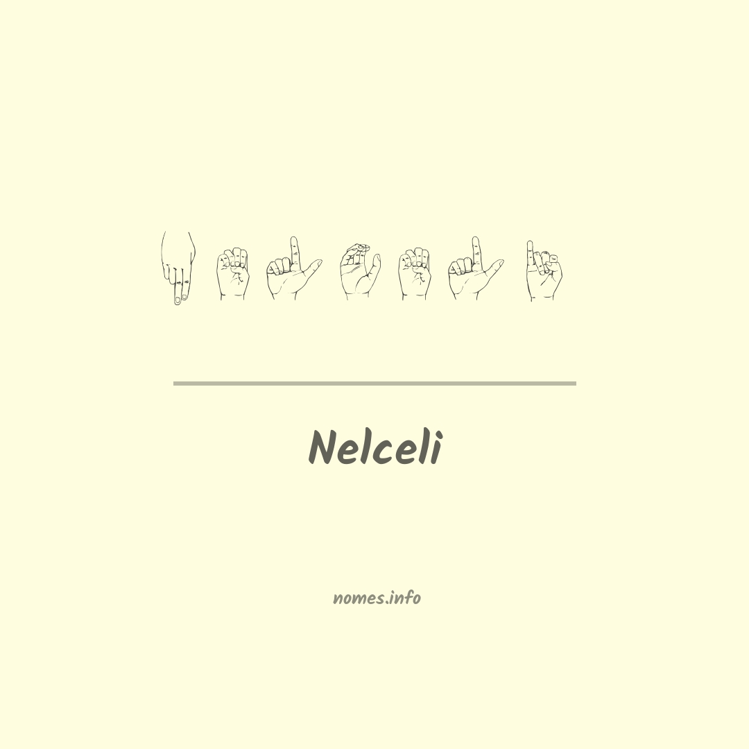 Nelceli em Libras