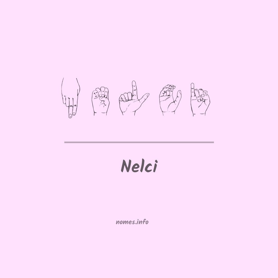 Nelci em Libras