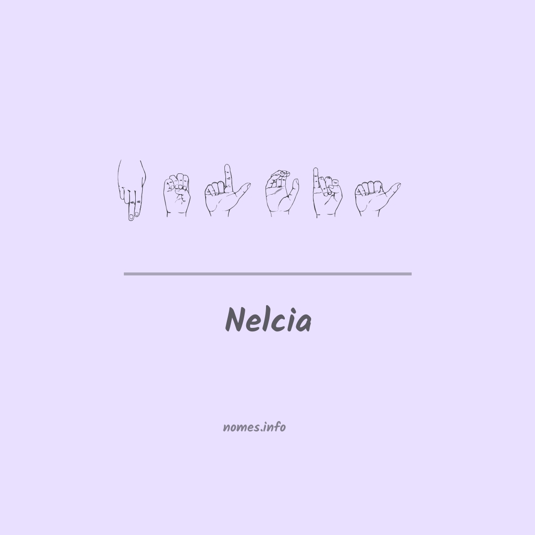 Nelcia em Libras
