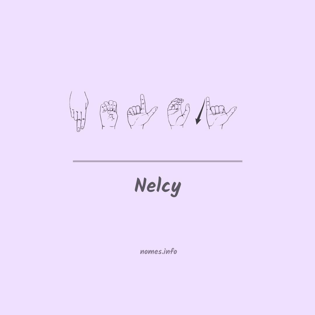 Nelcy em Libras
