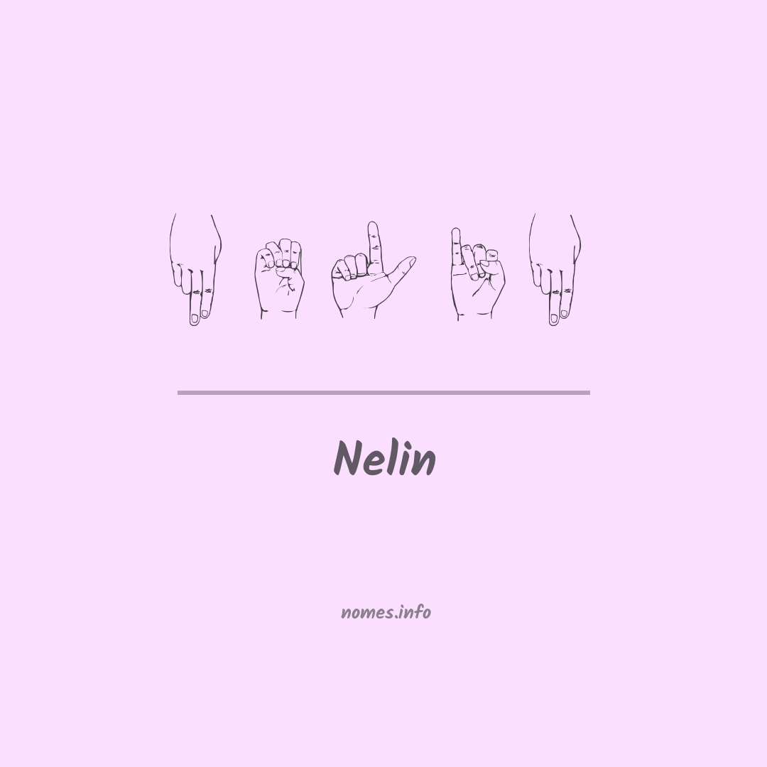 Nelin em Libras