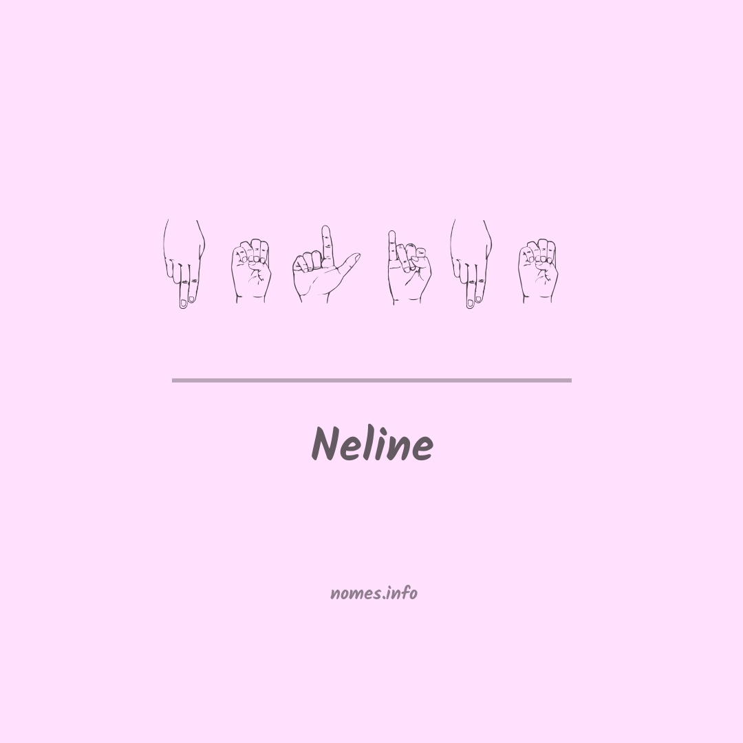 Neline em Libras Neline em Libras