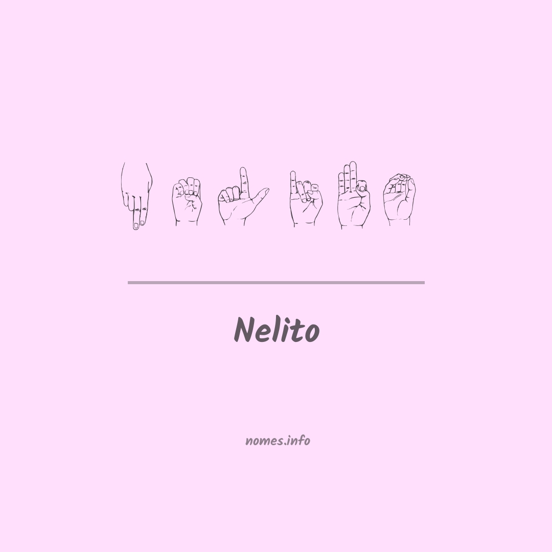 Nelito em Libras
