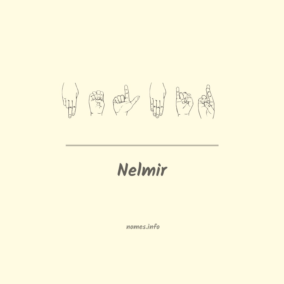 Nelmir em Libras