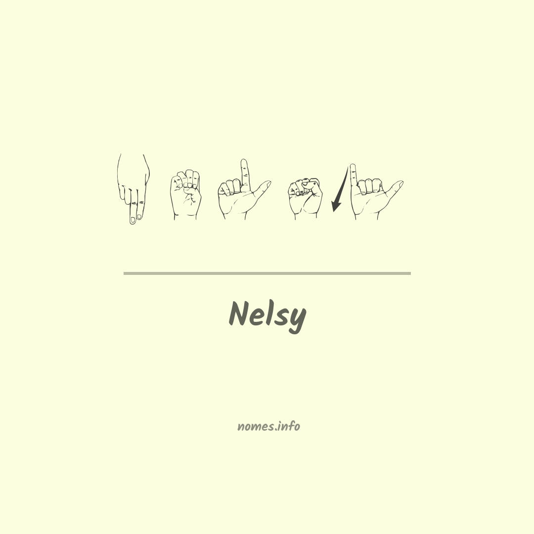 Nelsy em Libras