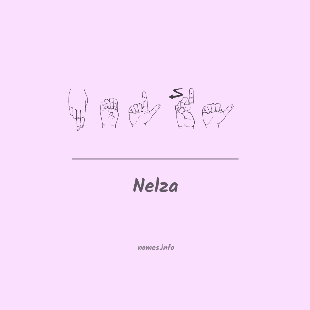 Nelza em Libras