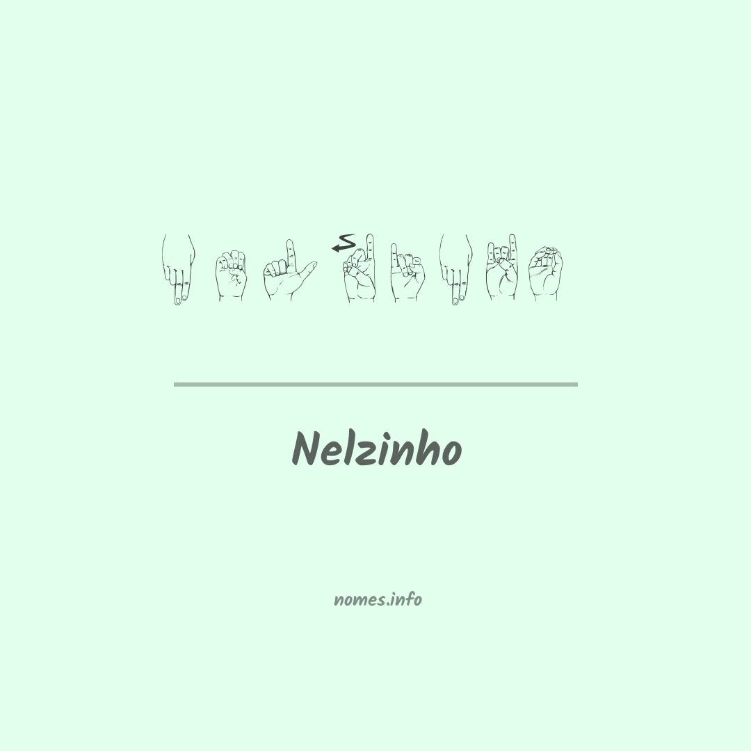 Nelzinho em Libras