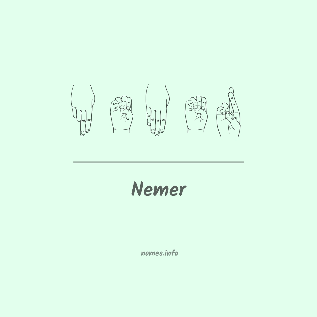 Nemer em Libras