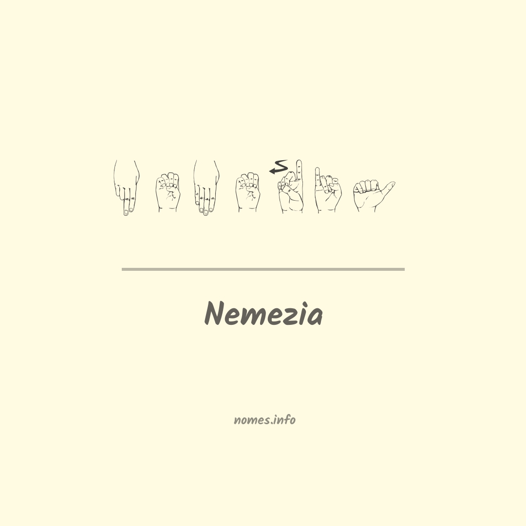Nemezia em Libras