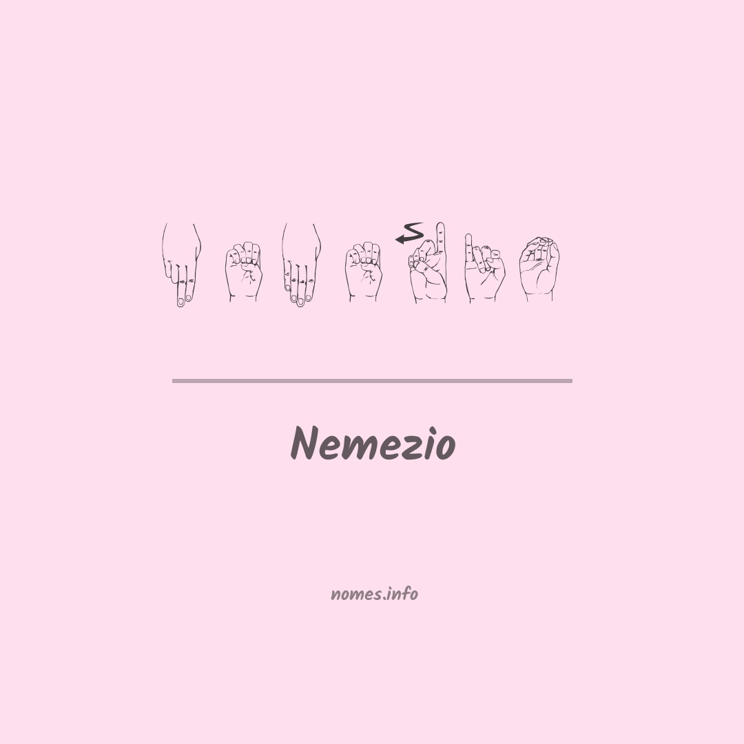 Nemezio em Libras