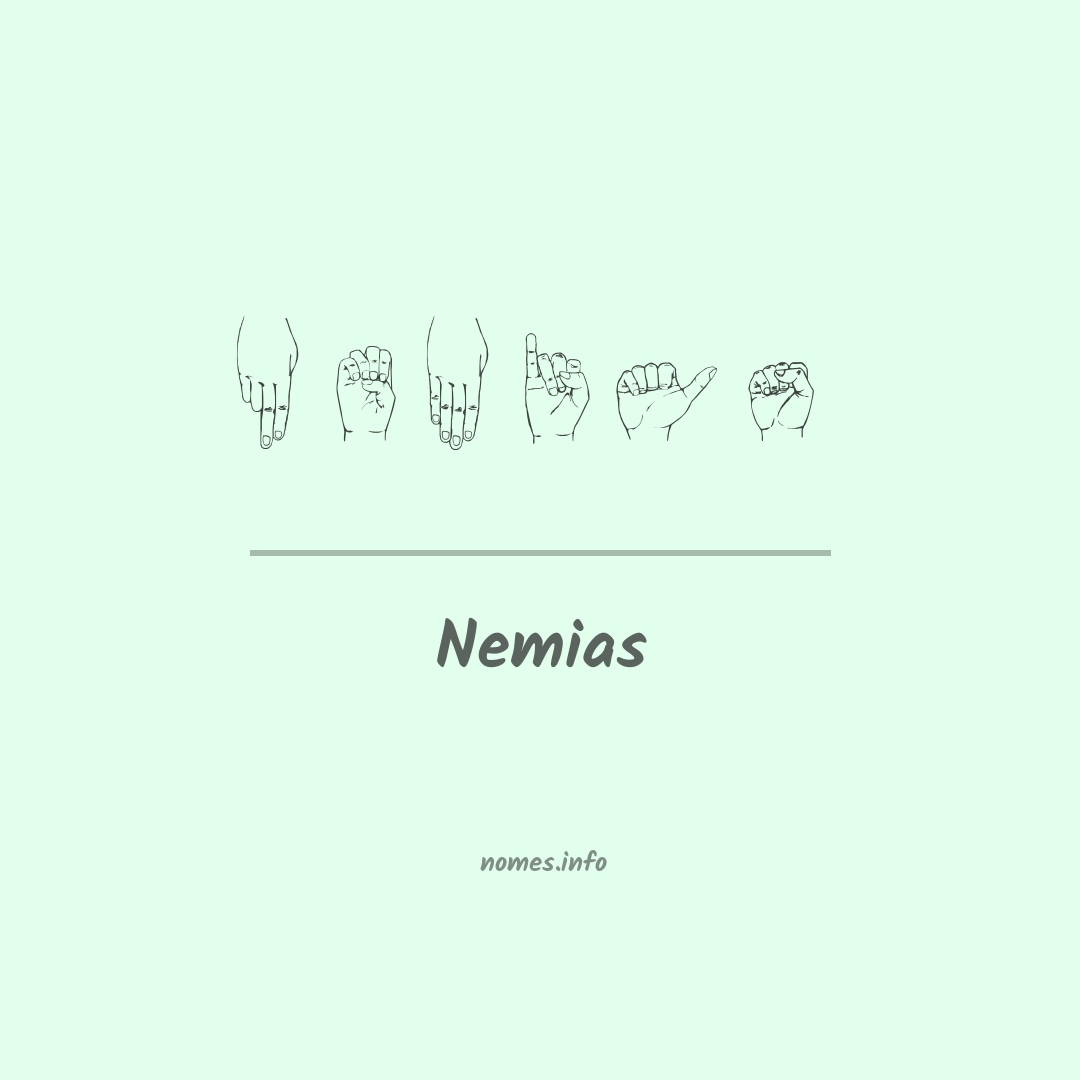 Nemias em Libras Nemias em Libras