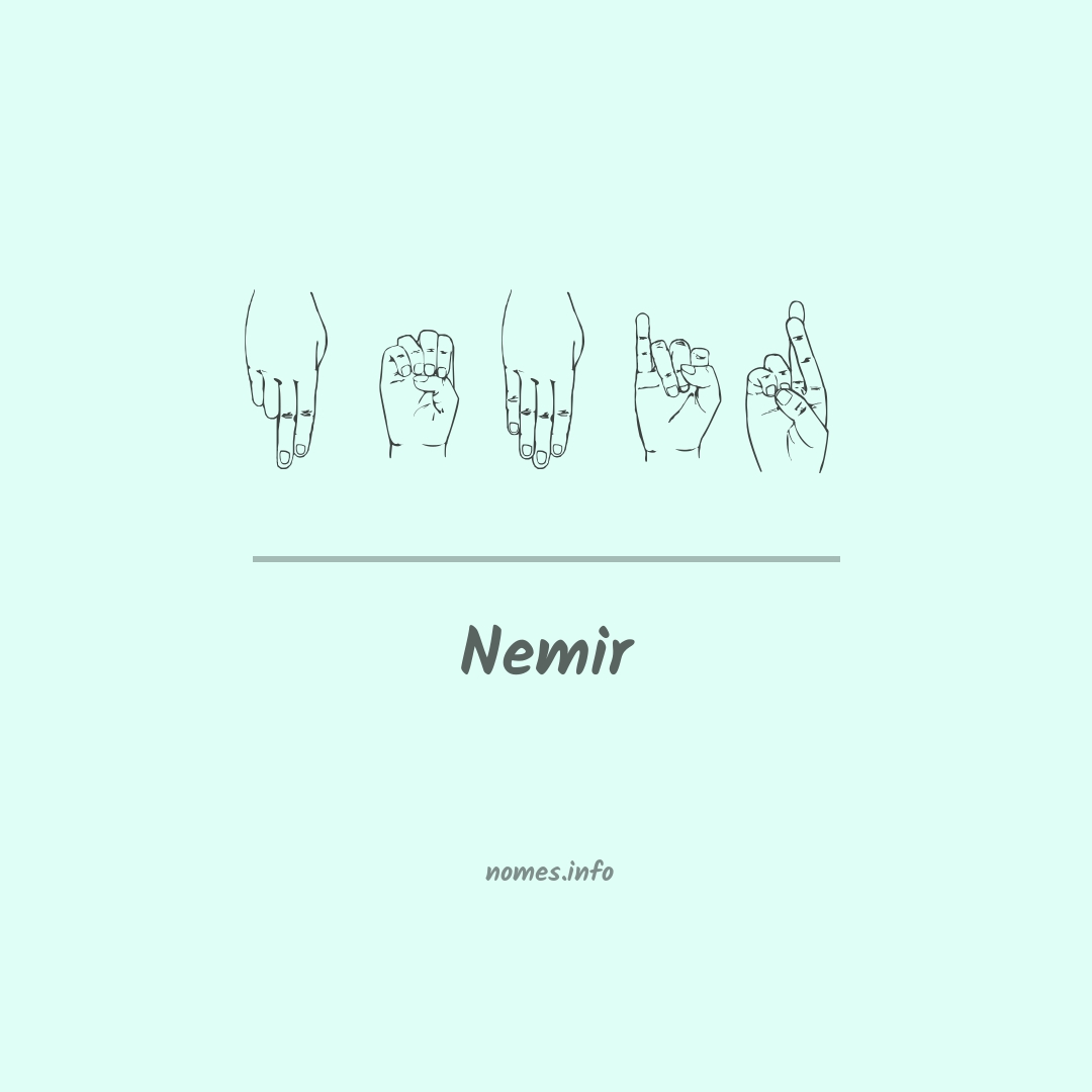Nemir em Libras