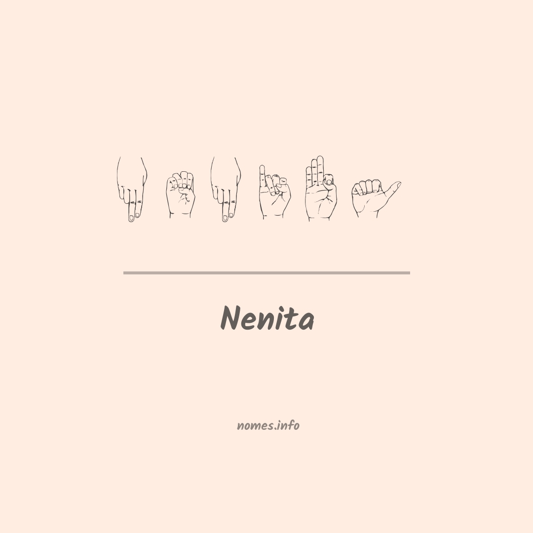 Nenita em Libras