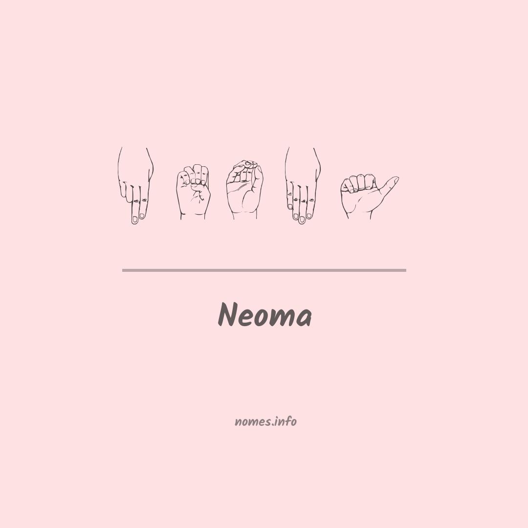 Neoma em Libras
