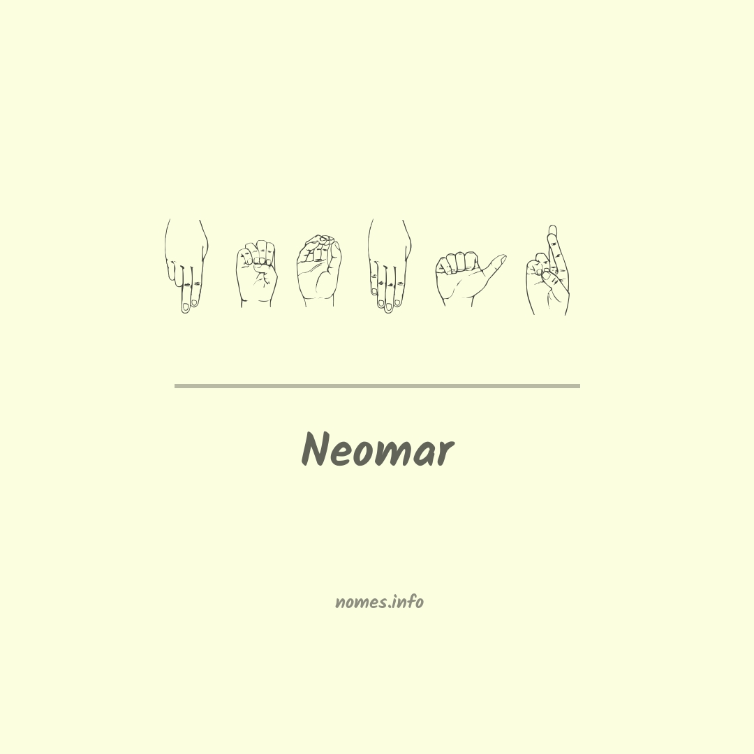 Neomar em Libras