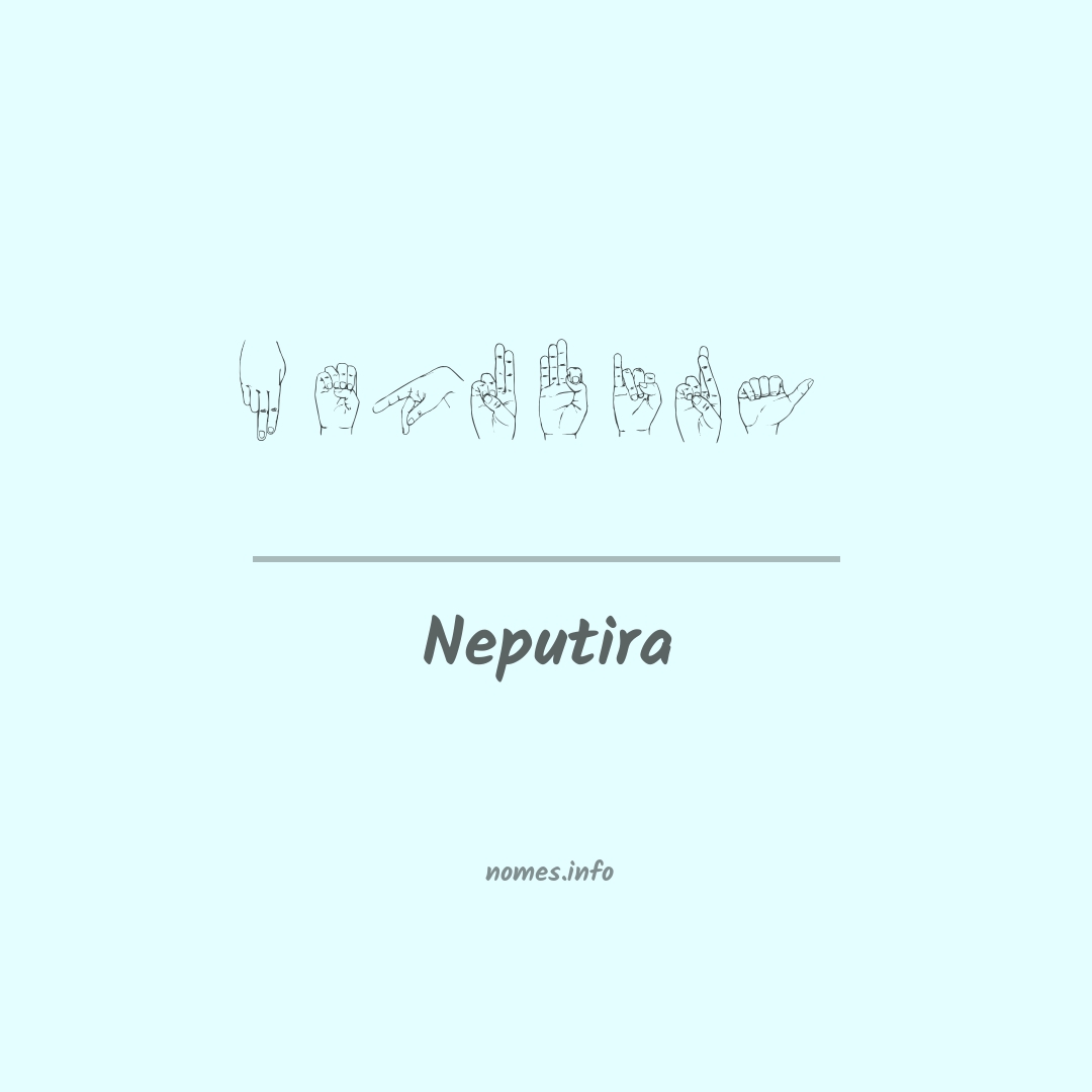 Neputira em Libras