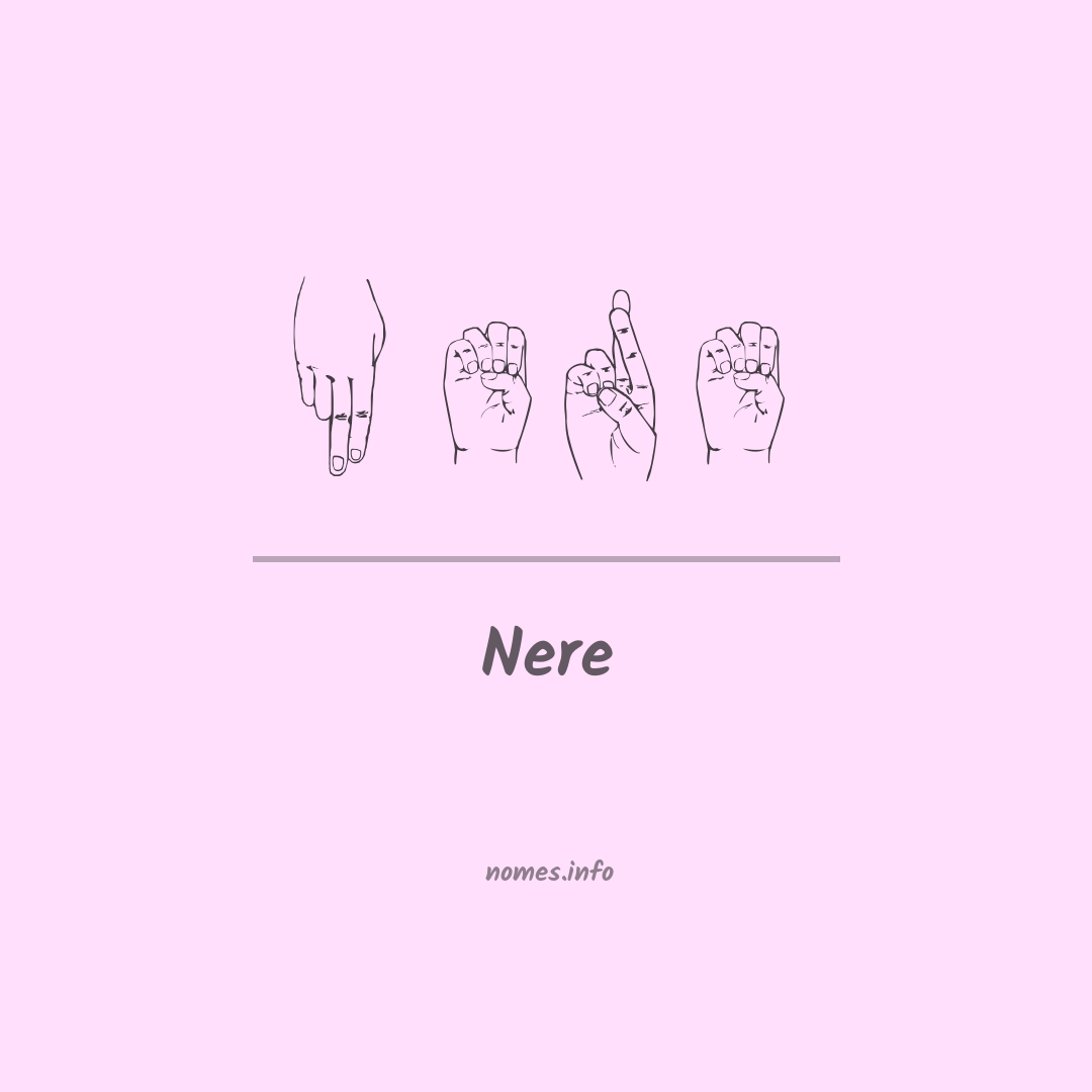 Nere em Libras