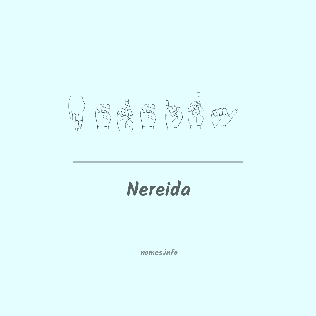 Nereida em Libras