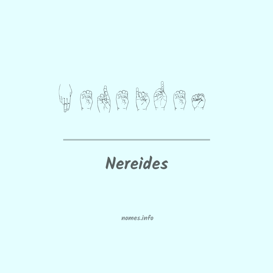 Nereides em Libras