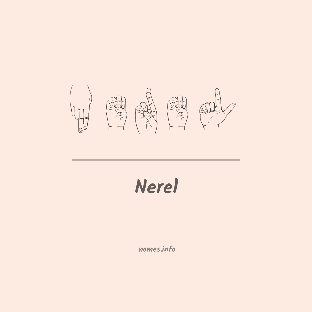 Nerel em Libras