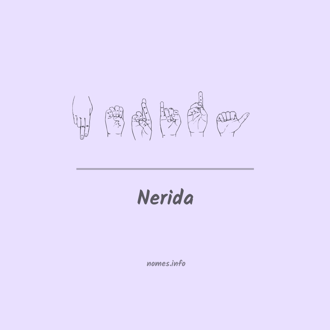 Nerida em Libras