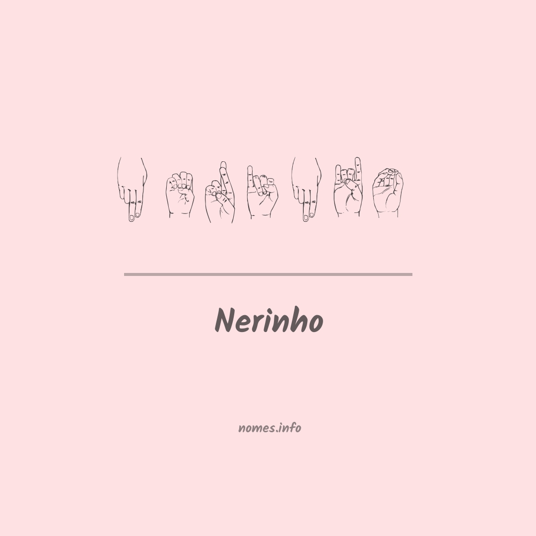 Nerinho em Libras