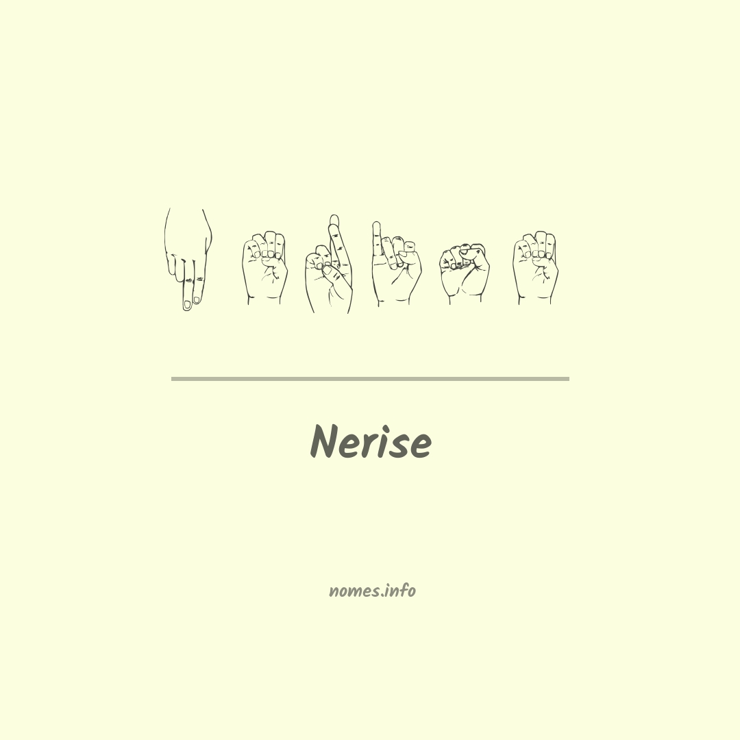 Nerise em Libras