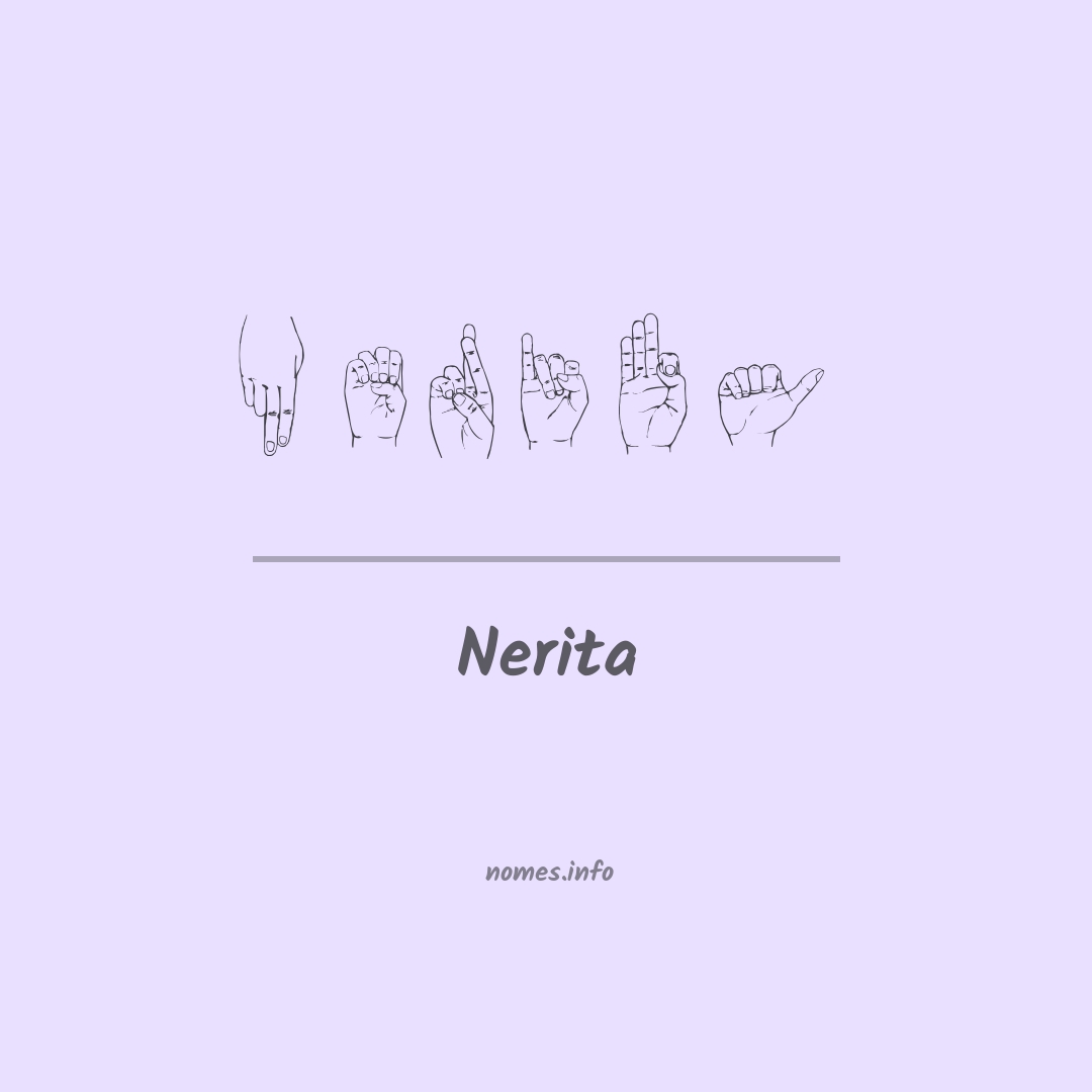 Nerita em Libras