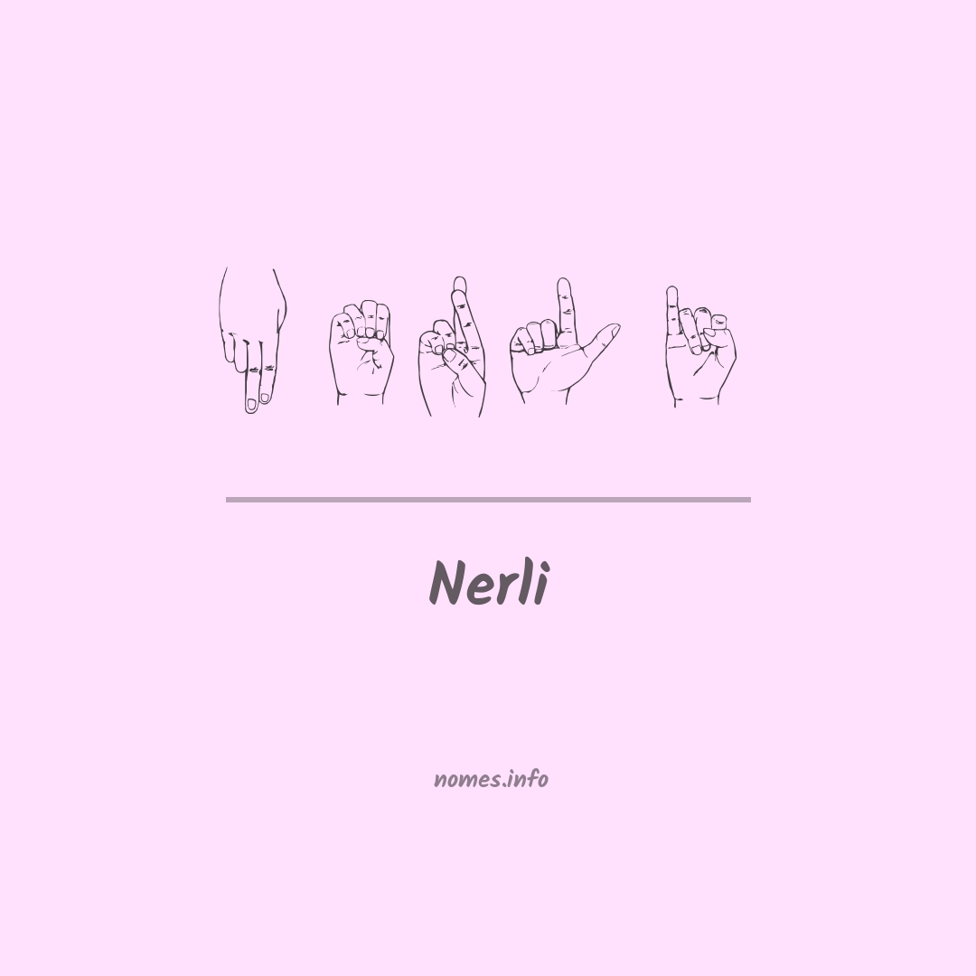 Nerli em Libras